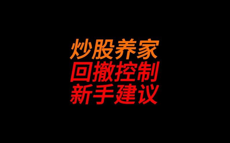 股市大佬控制回撤：探索投资行业的隐藏规则-第1张图片-金银屋