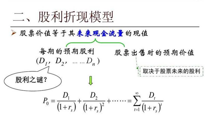 股息贴现模型四种形式，股息贴现模型四种形式是什么-第1张图片-金银屋
