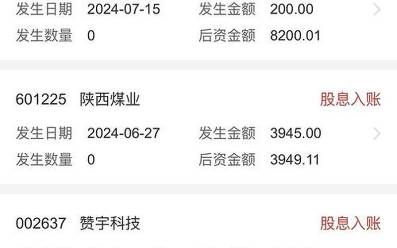 显示股息入账后资金无变化，显示股息入账后资金无变化是为什么-第1张图片-金银屋