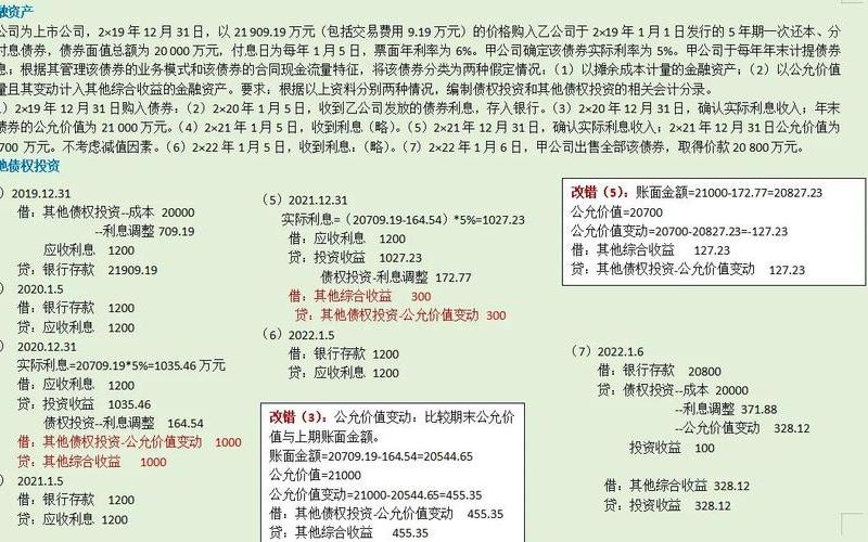 交易性金融资产和其他债权投资的区别-第1张图片-金银屋