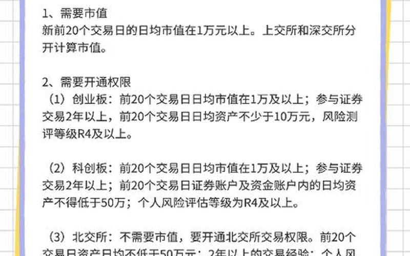 科创板新股申购条件-第1张图片-树涛168配资网_配资炒股平台及公司_股票配资门户网