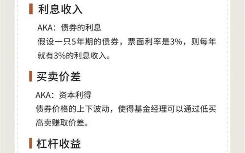 中短期债券基金特点-第1张图片-金银屋