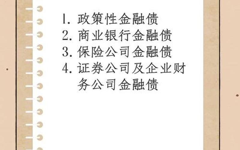 金融债券的分类-第1张图片-金银屋