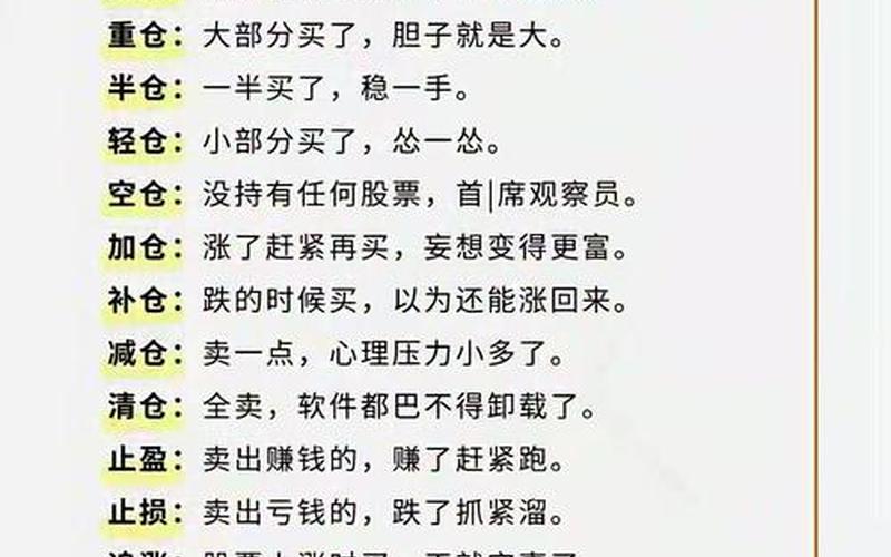 配资炒股配资入门及常见术语-第1张图片-金银屋