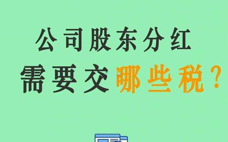 企业收益所得税和股东分红-第1张图片-金银屋