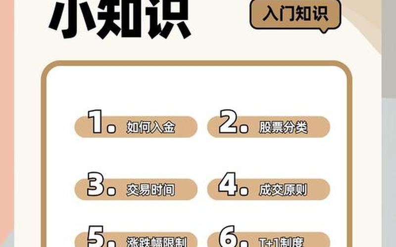 炒股必备的知识-第1张图片-金银屋