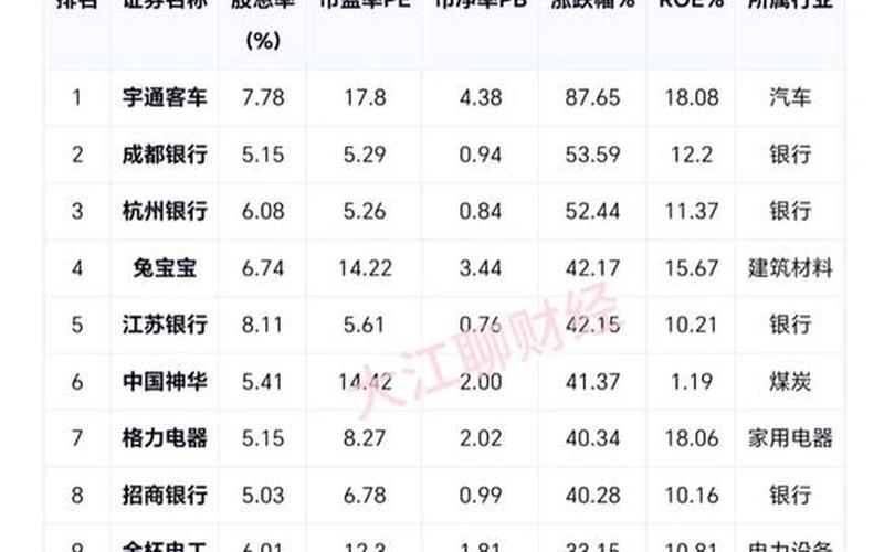 A股资本回报率（高瓴资本投资的A股上市公司）-第1张图片-金银屋