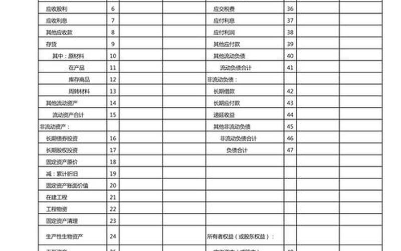 资产负债表资本支出-第1张图片-金银屋