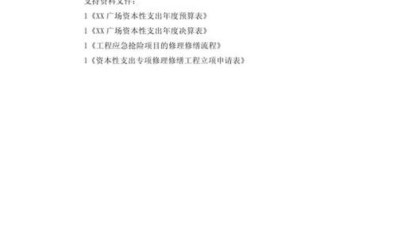 资本性支出管理-第1张图片-金银屋