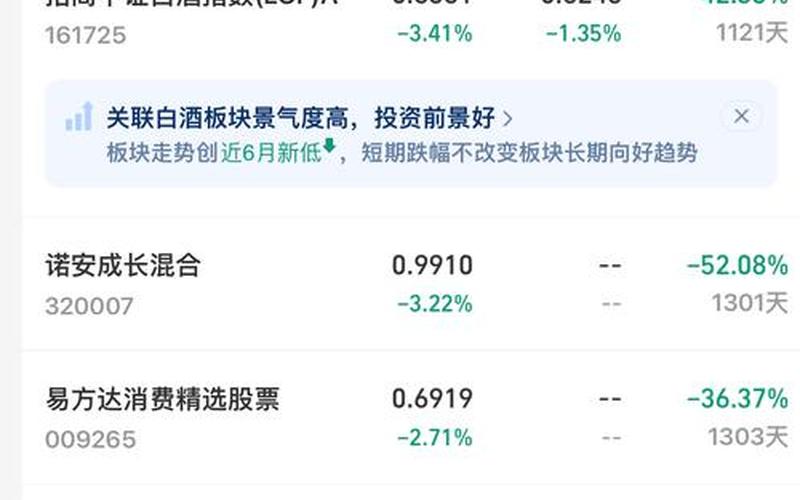 易方达消费行业配资炒股配资型基金 110022今天最新估值-第1张图片-金银屋
