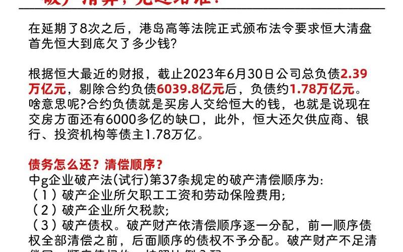 恒大2万亿债构成 恒大的债务最后由谁来承担-第1张图片-金银屋