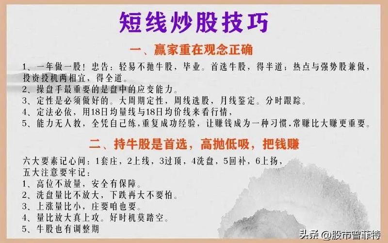 炒股配资游资短线操作技巧-第1张图片-金银屋 炒股配资游资短线操作技巧-第1张图片-金银屋