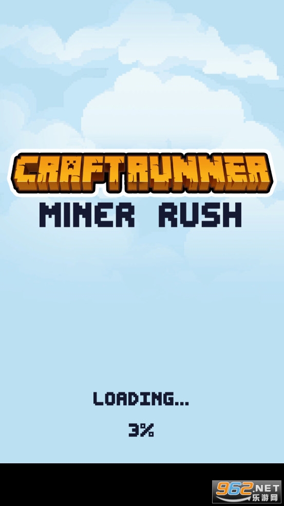 矿工拉什赛跑游戏