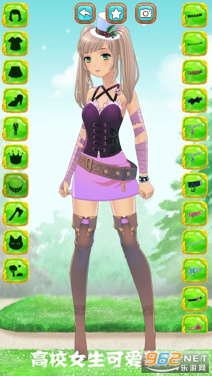 高校女生可爱装扮游戏 高校女生可爱装扮游戏