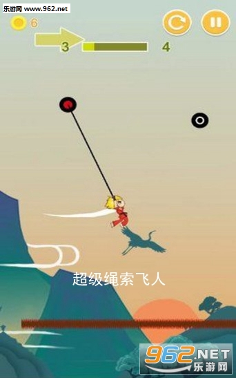 超级绳索飞人安卓版