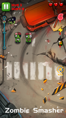 Zombie Smasher安卓版(粉碎僵尸) Zombie Smasher安卓版(粉碎僵尸)