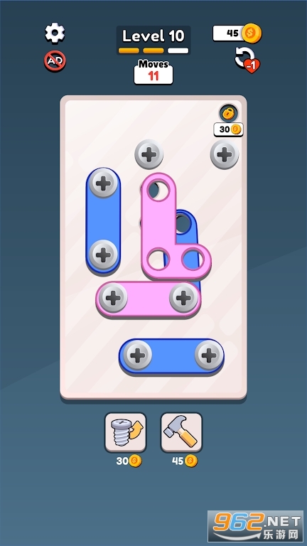 Unscrew Puzzle拧开螺丝钉小游戏