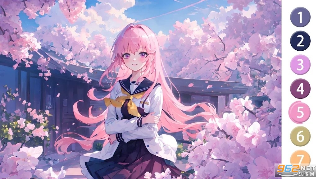 画画像素涂色游戏