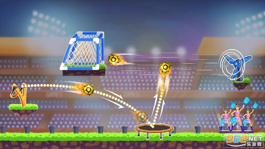 弹弓足球赛