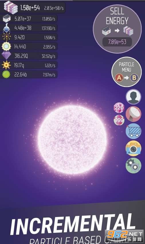 宇宙能量粒子模拟器ISEPS游戏 宇宙能量粒子模拟器ISEPS游戏