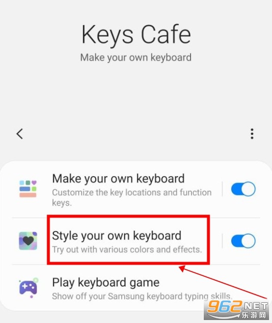 三星keys cafe多彩键盘