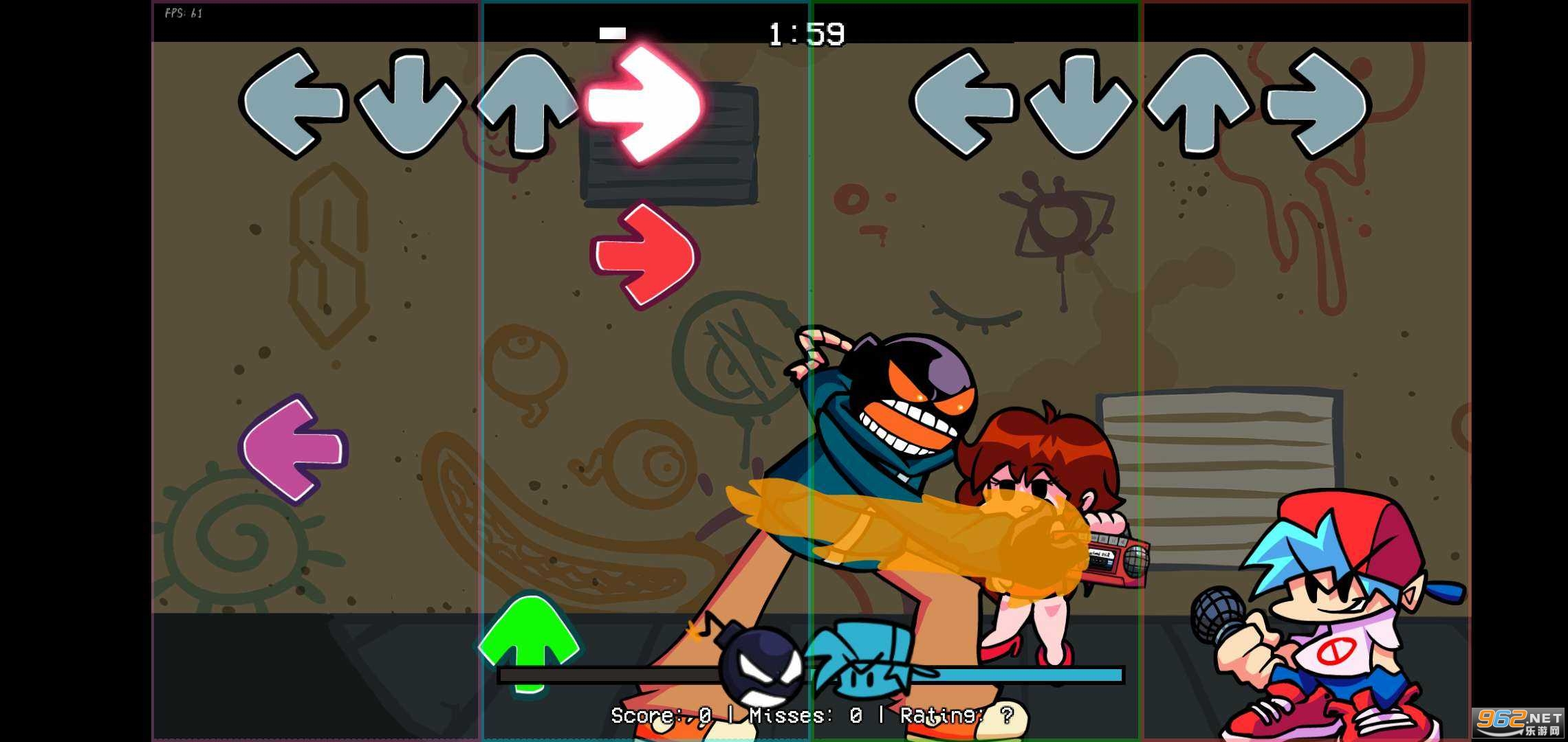 周五夜放克bf火拳大师(Whitty vs Boyfriend FIRE!)