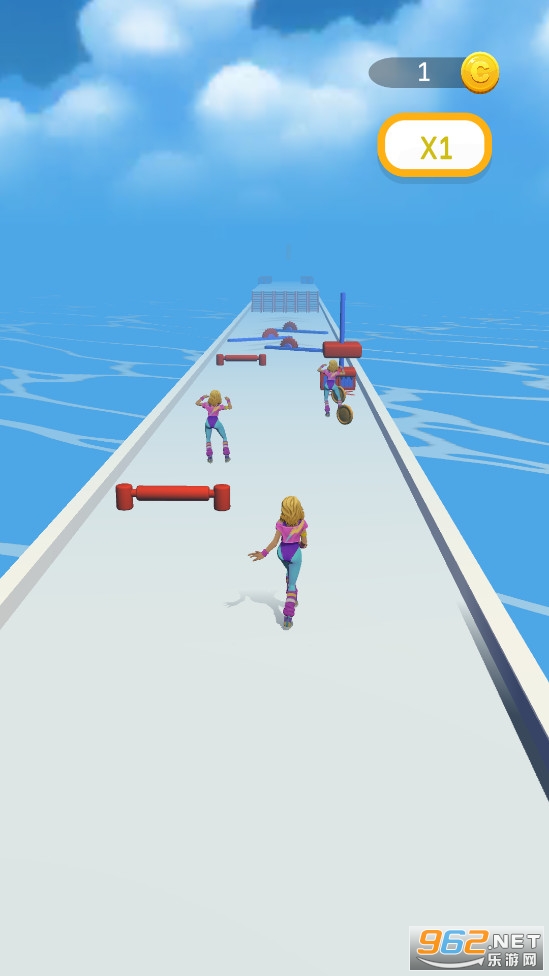 体操运动员跑步3D游戏 体操运动员跑步3D游戏