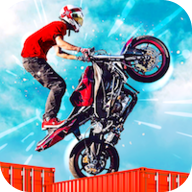 越野摩托屋顶赛无限金币版