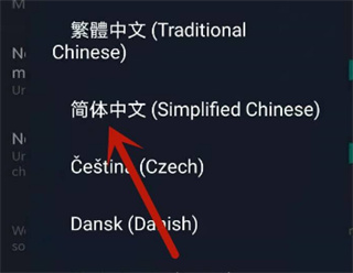 设置中文