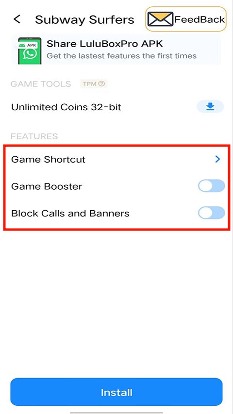 LuluboxPro破解游戏插件盒子使用方法3