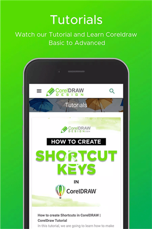 手机CorelDRAW下载免费中文版软件功能