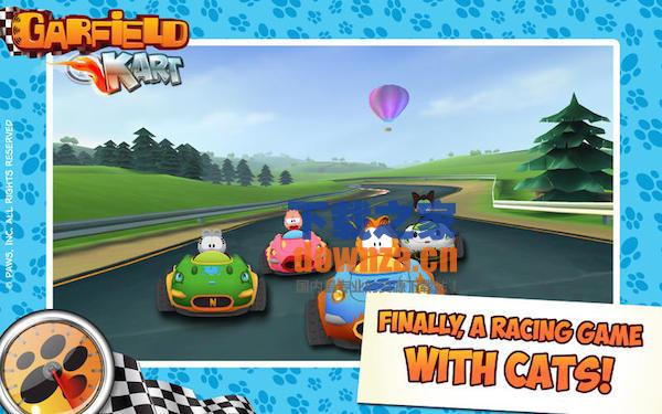 加菲猫卡丁车Mac版截图