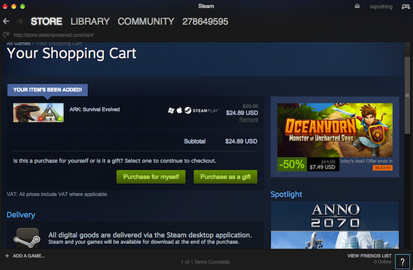 方舟生存进化mac版截图