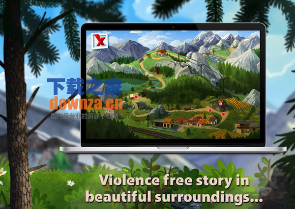 大耳熊泰迪:高山探险for mac截图