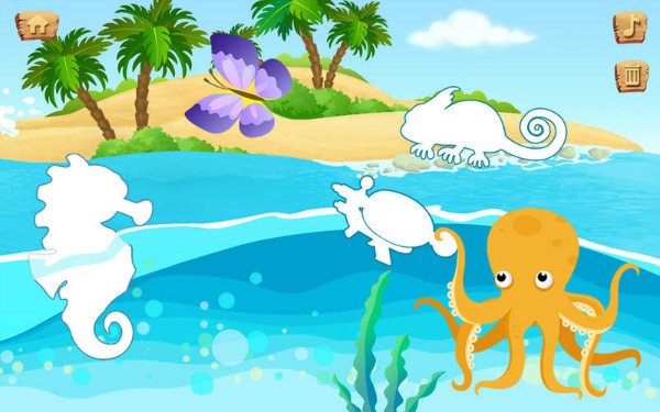 乐乐的神秘岛拼图截图