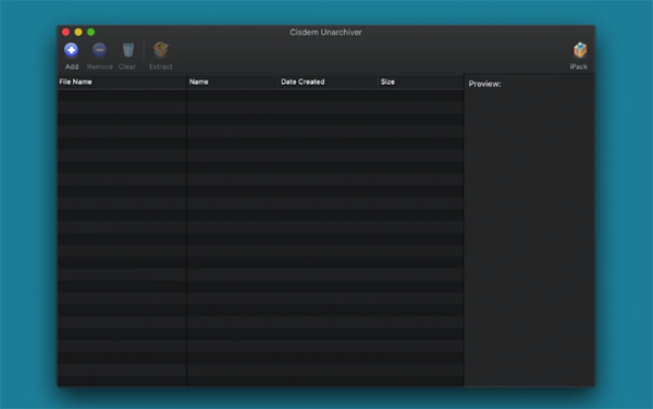 Cisdem Unarchiver截图