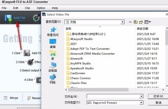4Easysoft Mac FLV to ASF Converter截图