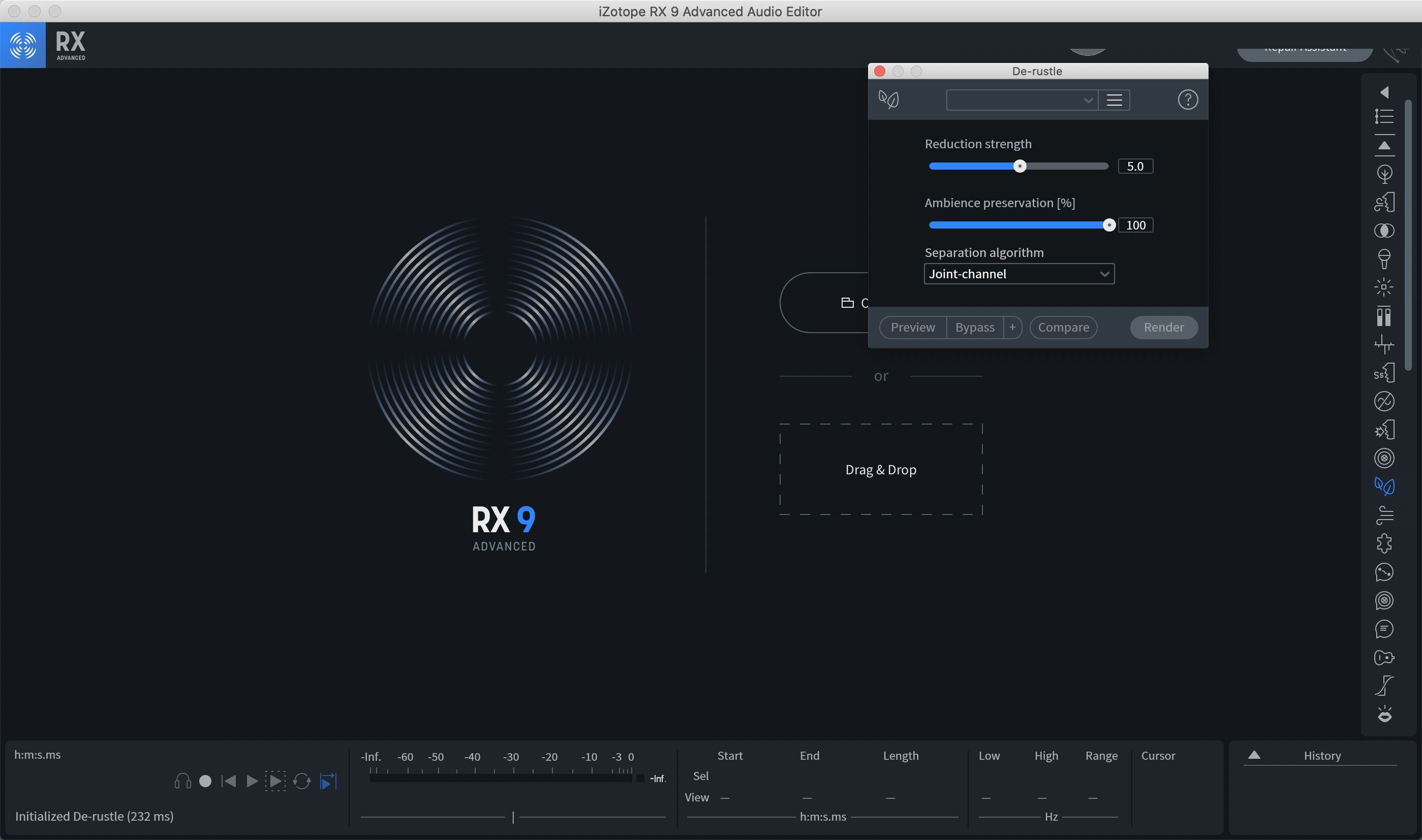 iZotope RX 9 Advanced MAC截图
