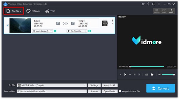 Vidmore Video Enhancer截图