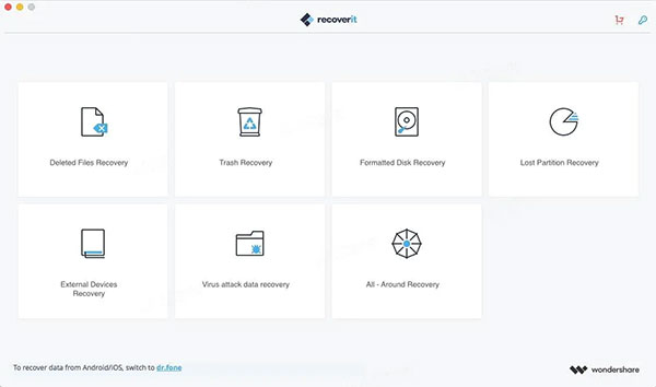 Wondershare Recoverit截图