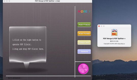 PDF Merge PDF Splitter for Mac截图