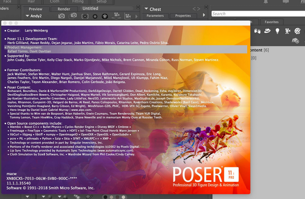 Poser Pro For Mac截图