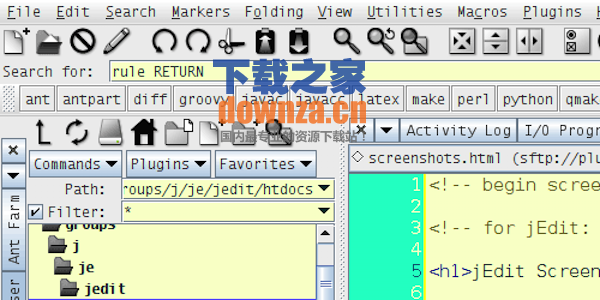 jedit for mac截图