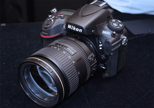 尼康D800E固件截图