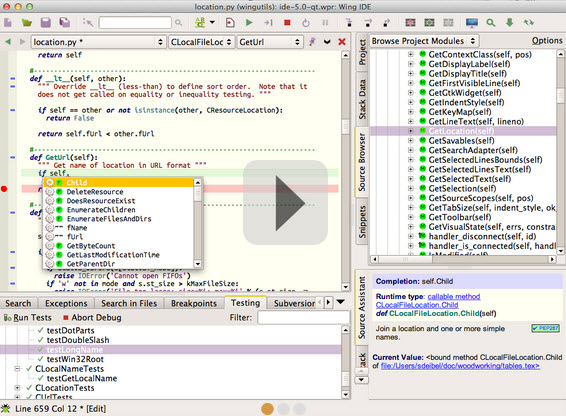 Wing IDE Personal For Mac截图