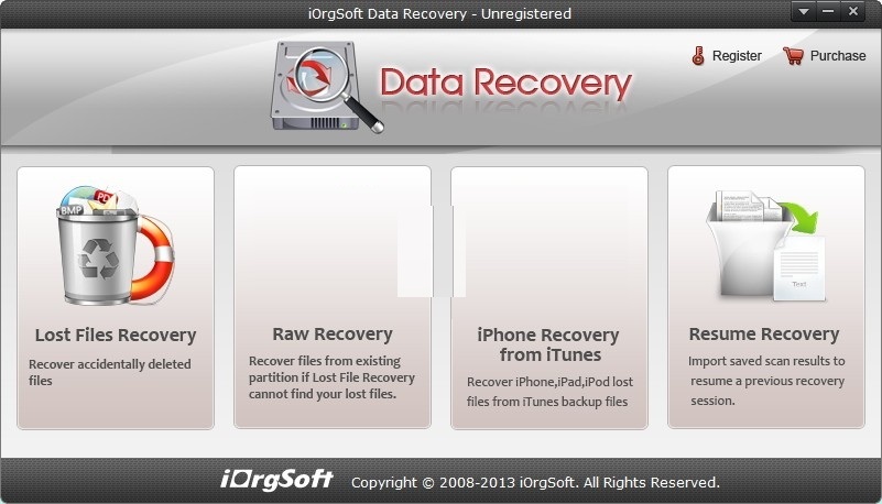 iOrgsoft Data Recovery For Mac截图