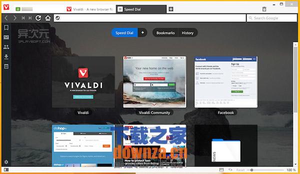 Vivaldi浏览器Mac版截图