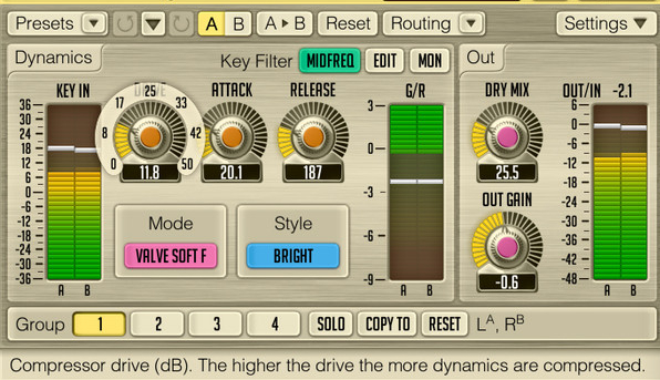 Voxengo VariSaturator(VST) For Mac截图