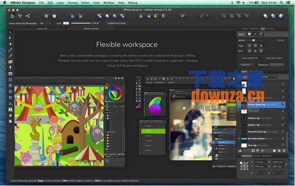 Affinity Designer for mac截图