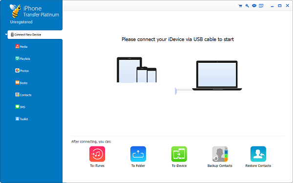 4Videosoft Mac iPhone Transfer Platinum截图
